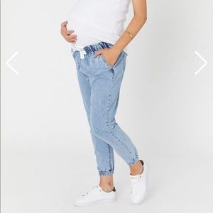 LEGOE Denim joggers (size 1) NWT